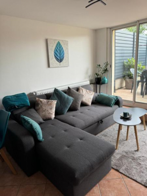 Au calme dans maison en rez de jardin à 2,2 kms du Groupama stadium et salle LDLC Arena